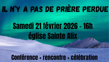 Il n'y a pas de prière perdue