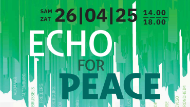 Echo for Peace, concerts et plaidoyers